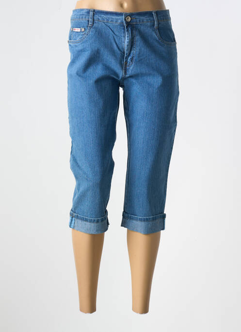 Pantacourt bleu SWALLOW pour femme