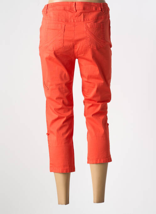 Pantacourt orange AGATHE & LOUISE pour femme