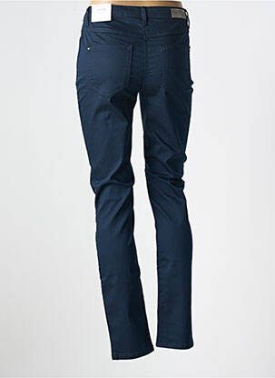 Pantalon slim poches bleu BRANDTEX femme