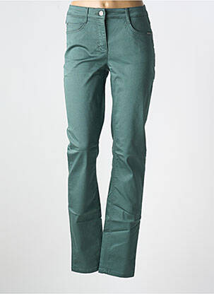 Pantalon slim poches vert BRANDTEX femme