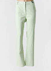 Jeans coupe droite vert JULIE GUERLANDE pour femme seconde vue