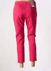 Pantalon 7/8 rouge EAST DRIVE pour femme seconde vue