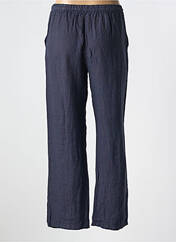 Pantalon droit bleu LULU pour femme seconde vue