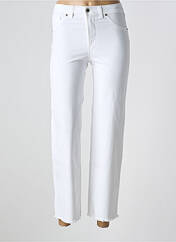 Pantalon slim blanc WALTRON pour femme seconde vue