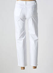 Pantalon slim blanc WALTRON pour femme seconde vue