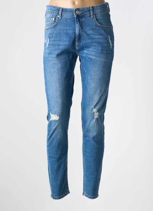 Jeans coupe slim bleu B.YOUNG pour femme