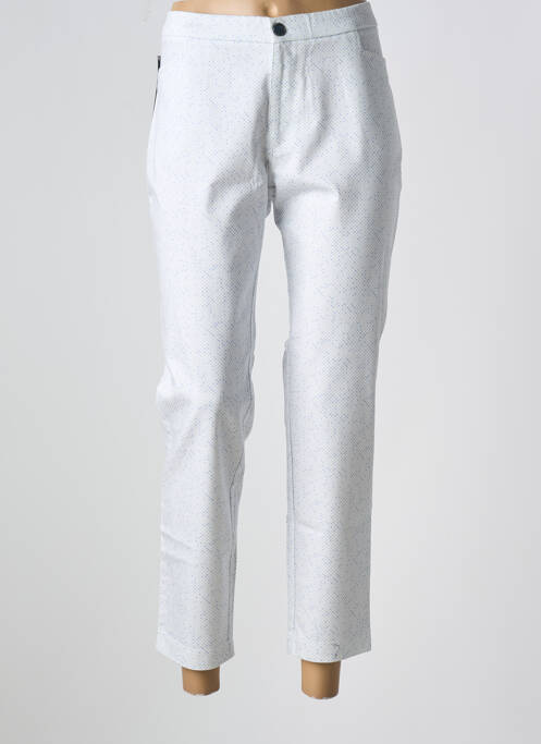 Pantalon 7/8 blanc WALTRON pour femme
