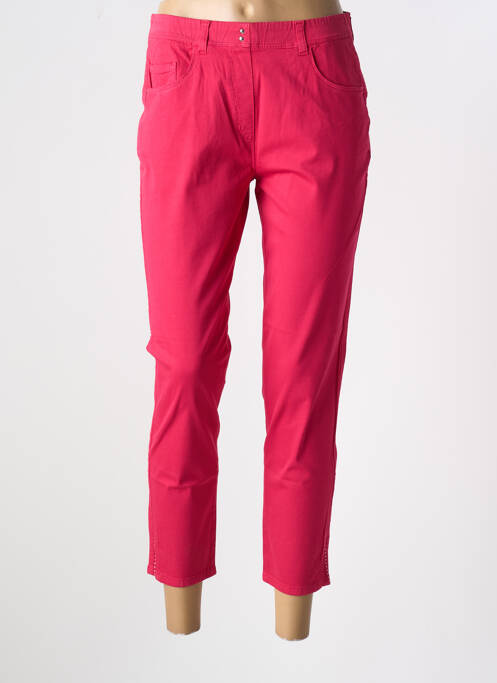 Pantalon 7/8 rouge EAST DRIVE pour femme