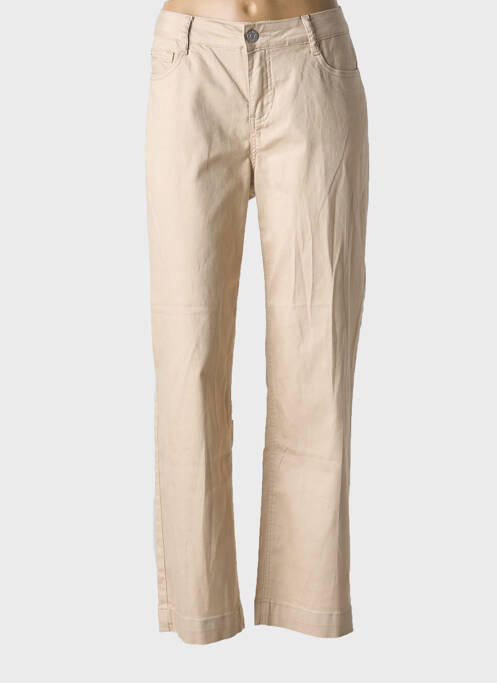 Pantalon droit beige CISO pour femme