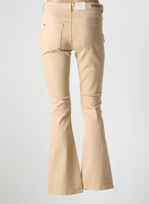 Pantalon flare beige B.YOUNG pour femme