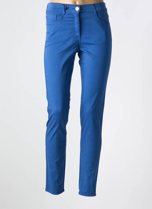 Pantalon slim bleu EAST DRIVE pour femme