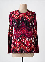 T-shirt manches longues manches longues rouge BRANDTEX femme