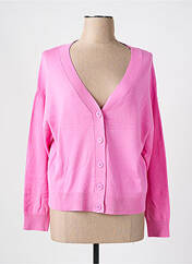 Gilet manches longues rose B.YOUNG pour femme seconde vue