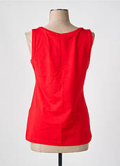 Débardeur rouge BRANDTEX pour femme seconde vue
