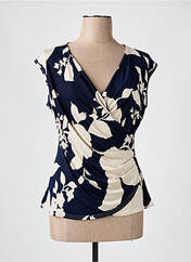 Top bleu ESPERANCE pour femme seconde vue