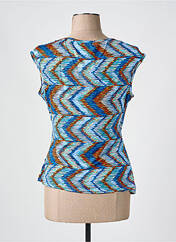 Top bleu ESPERANCE pour femme seconde vue