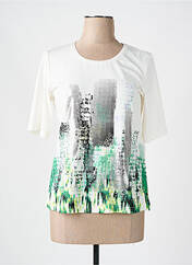 T-shirt beige SIGNATURE pour femme seconde vue