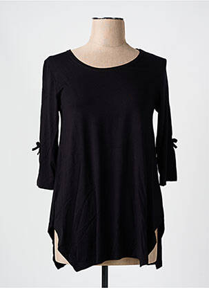 T-shirt noir TELMAIL pour femme