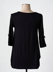 T-shirt noir TELMAIL pour femme seconde vue