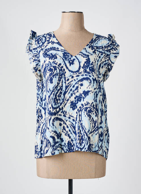 Blouse bleu B.YOUNG pour femme