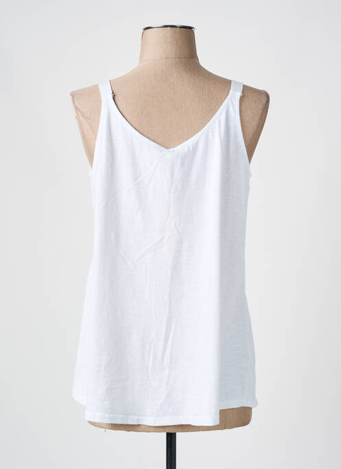 Top blanc MADE IN ITALY pour femme