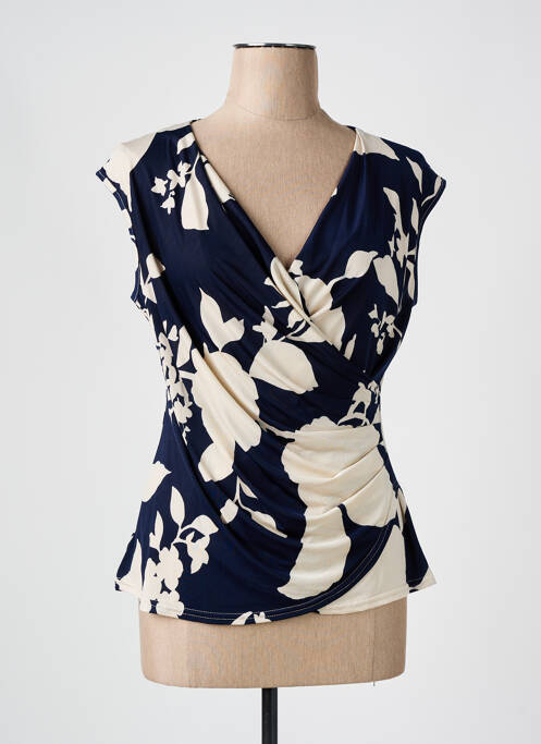 Top bleu ESPERANCE pour femme