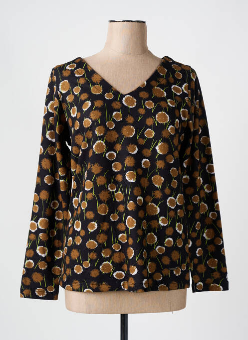 T-shirt noir AGATHE & LOUISE pour femme