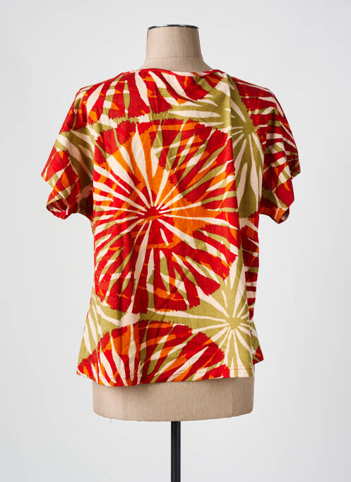 T-shirt orange AGATHE & LOUISE pour femme