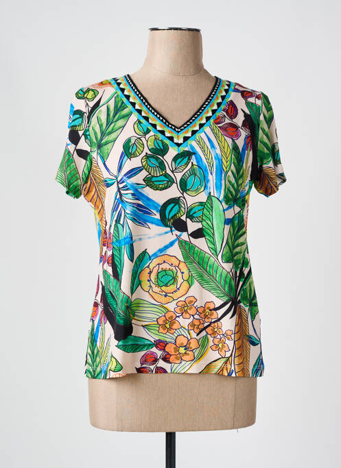 T-shirt vert TELMAIL pour femme