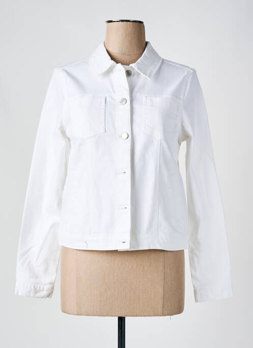 Veste casual blanc SIGNATURE pour femme