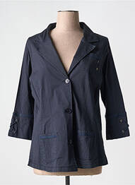 Veste casual coupe cintrée bleu AGATHE & LOUISE femme