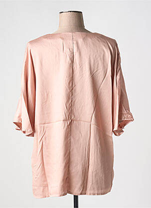 Blouse manches courtes manches courtes rose CISO femme