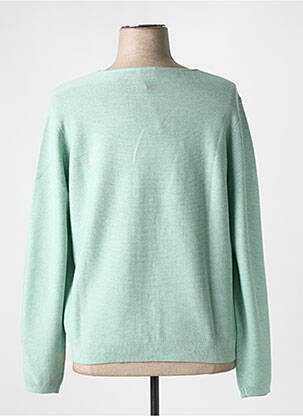 Gilet manches longues fermeture boutonnée sur le devant vert JULIE GUERLANDE femme
