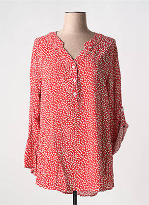 Blouse rouge Z-ONE pour femme