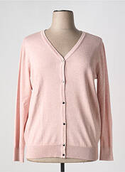 Gilet manches longues rose BRANDTEX pour femme seconde vue