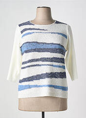 Pull blanc MCM pour femme seconde vue