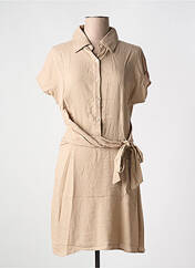 Robe mi-longue beige JUBYLEE pour femme seconde vue