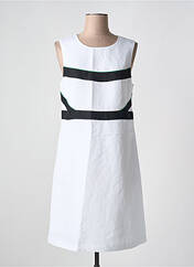 Robe mi-longue blanc JULIE GUERLANDE pour femme seconde vue
