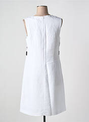 Robe mi-longue blanc JULIE GUERLANDE pour femme seconde vue