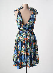 Robe mi-longue bleu HIPPOCAMPE pour femme seconde vue