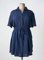 Robe mi-longue bleu MAELLE pour femme seconde vue