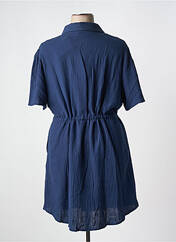 Robe mi-longue bleu MAELLE pour femme seconde vue