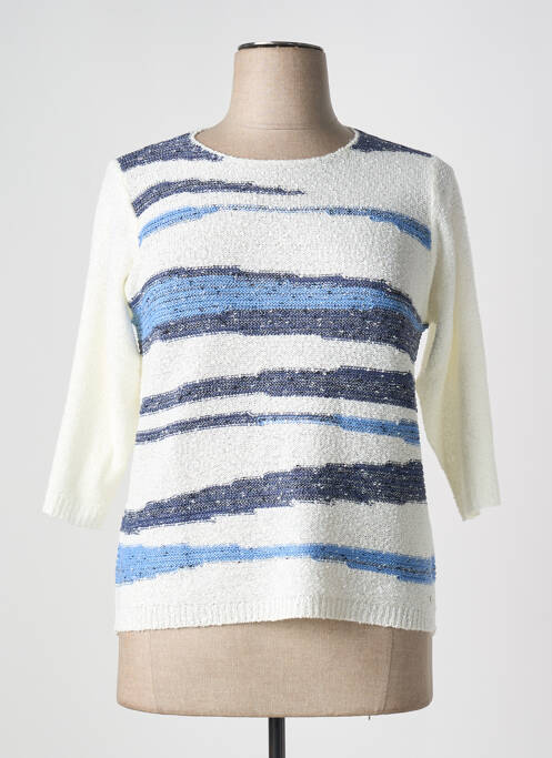 Pull blanc MCM pour femme