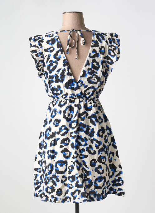 Robe courte bleu MAELLE pour femme