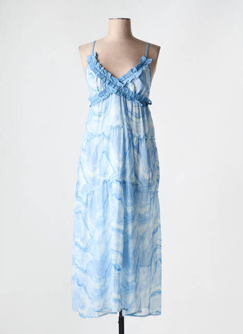 Robe longue bleu CARLA GIANNINI pour femme