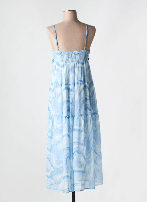 Robe longue bleu CARLA GIANNINI pour femme