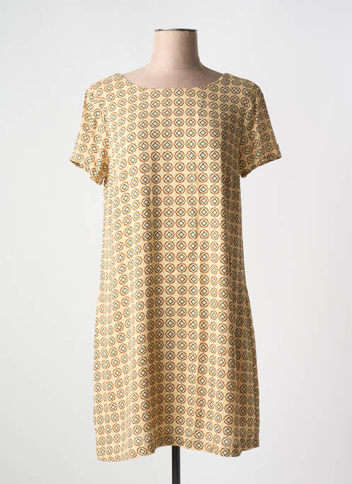 Robe mi-longue beige SURKANA pour femme