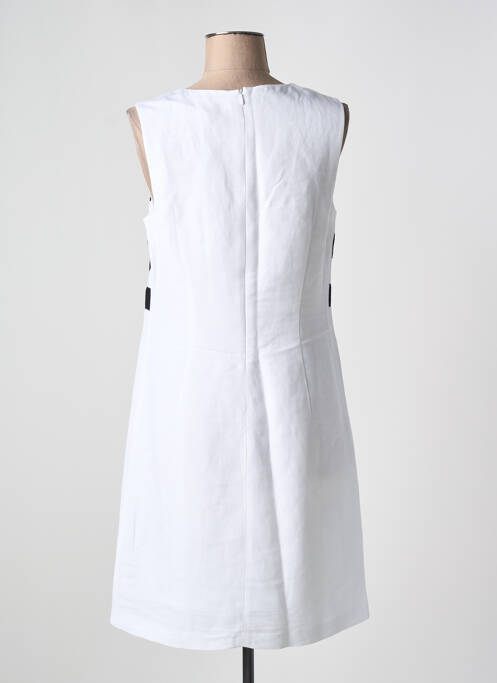 Robe mi-longue blanc JULIE GUERLANDE pour femme