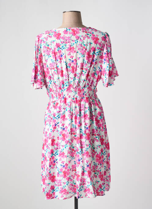 Robe mi-longue rose MAELLE pour femme