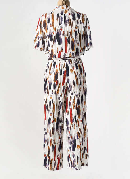 Combi-pantalon blanc HIPPOCAMPE pour femme